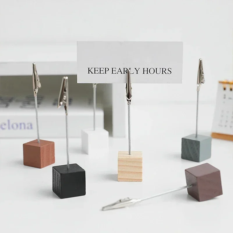 kf-S9d2d4e4fe6874418a52226e719b72e5fF-Wooden-Square-Card-Holder-Metal-Memo-Clips-Photocards-Picture-Display-Stand-Message-Note-Holder-Desk-Organizer