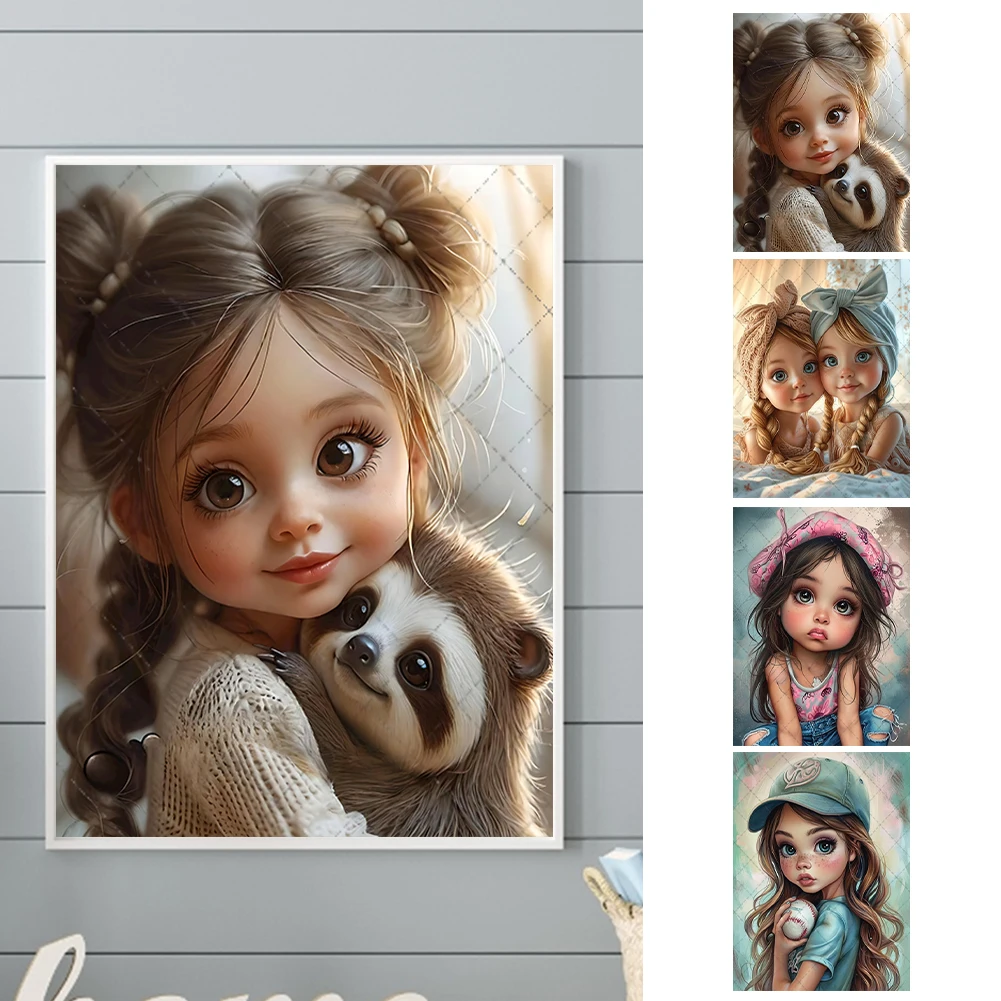 kf-Sb9a0f6e37b034d07853ffe3d64ffa641h-5D-DIY-Full-Round-Drill-Diamond-Painting-Cute-Girl-Kit-Home-Decor-Art-Craft