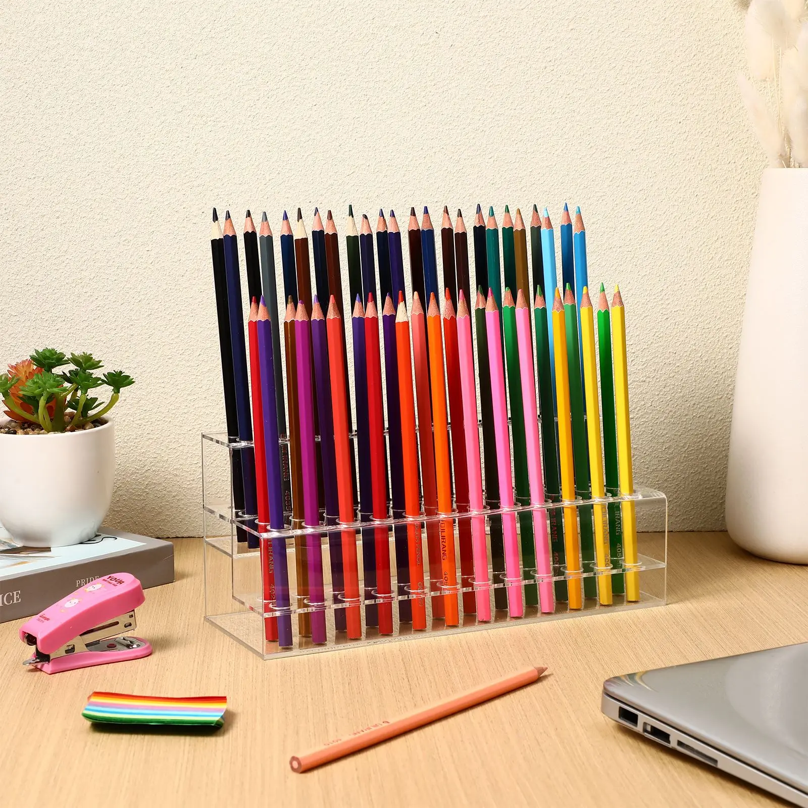 kf-Sc742e83c2acf4b3e8e2b4780455d4eca1-Acrylic-Pen-Holder-Large-Capacity-Desk-Foldable-Display-Stand-Crayon-Paintbrush-Storage-Shelf-Office-Organizers-School