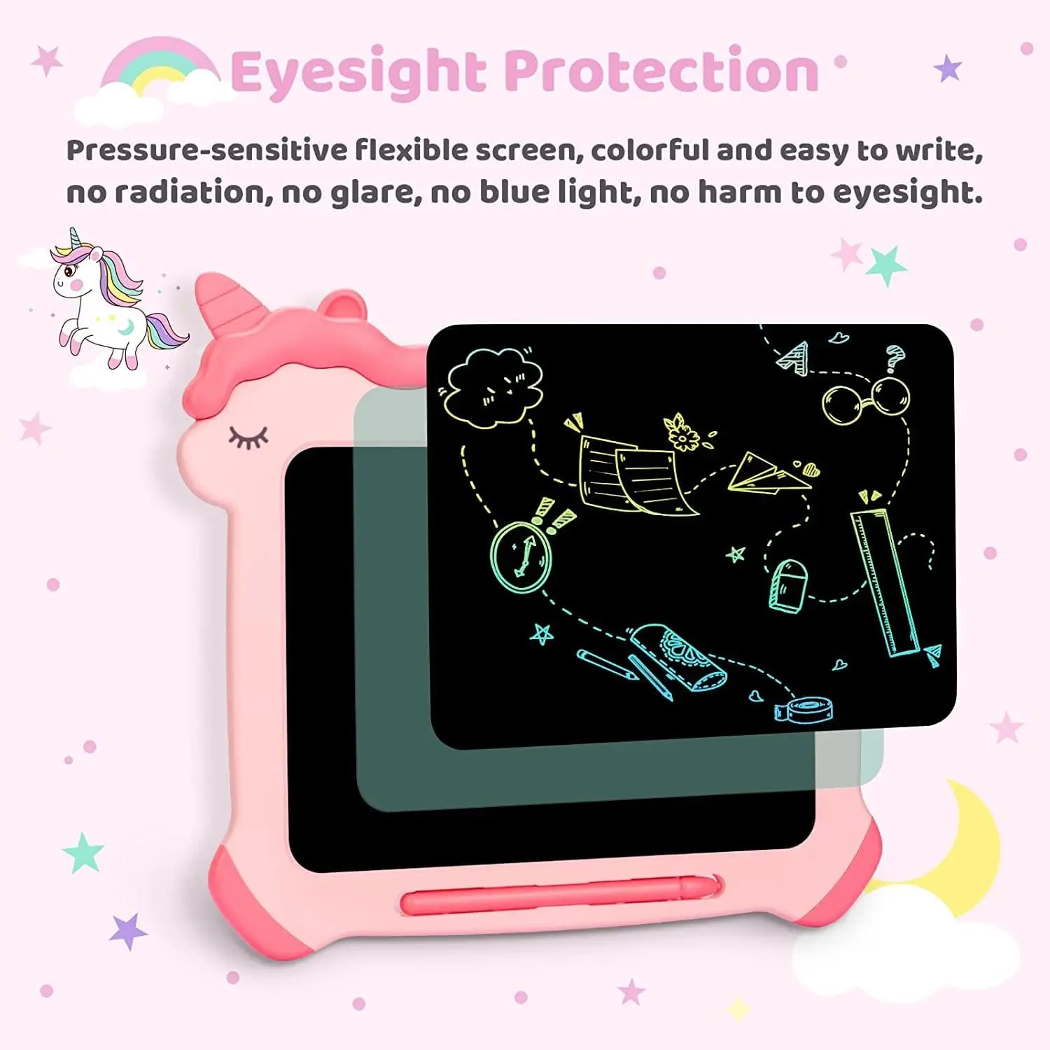 kf-Scbf85e6457c9432187fa526364145820C-KIKAPABI-8-5-inch-LCD-Writing-Tablet-for-Kids-Unicorn-Colorful-Screen-Doodle-Board-Toddler-Educational