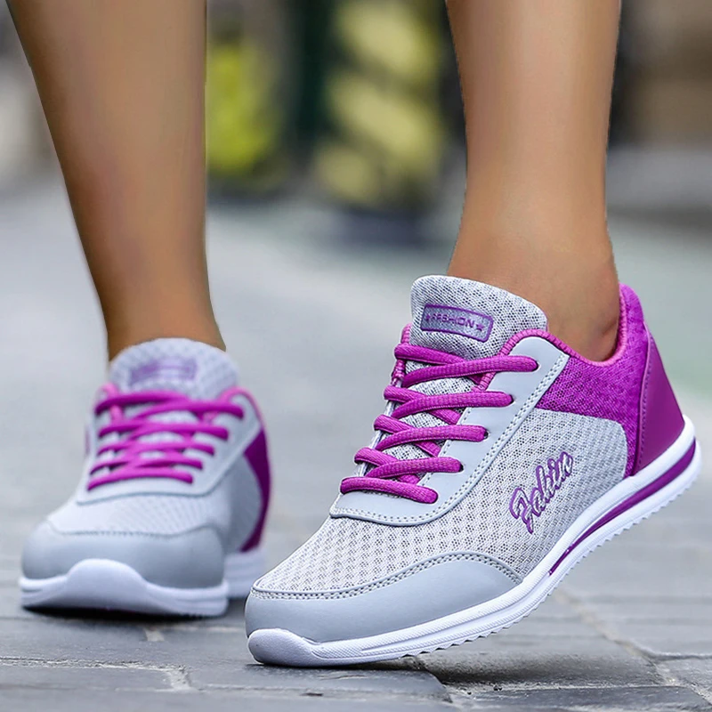 kf-Se5e5aa9103734032871875b23d1425f6u-Breathable-Sneakers-For-Women-2024-New-Fashion-Solid-Color-Soft-Women-Sneakers-Mesh-Fabric-Lace-Up